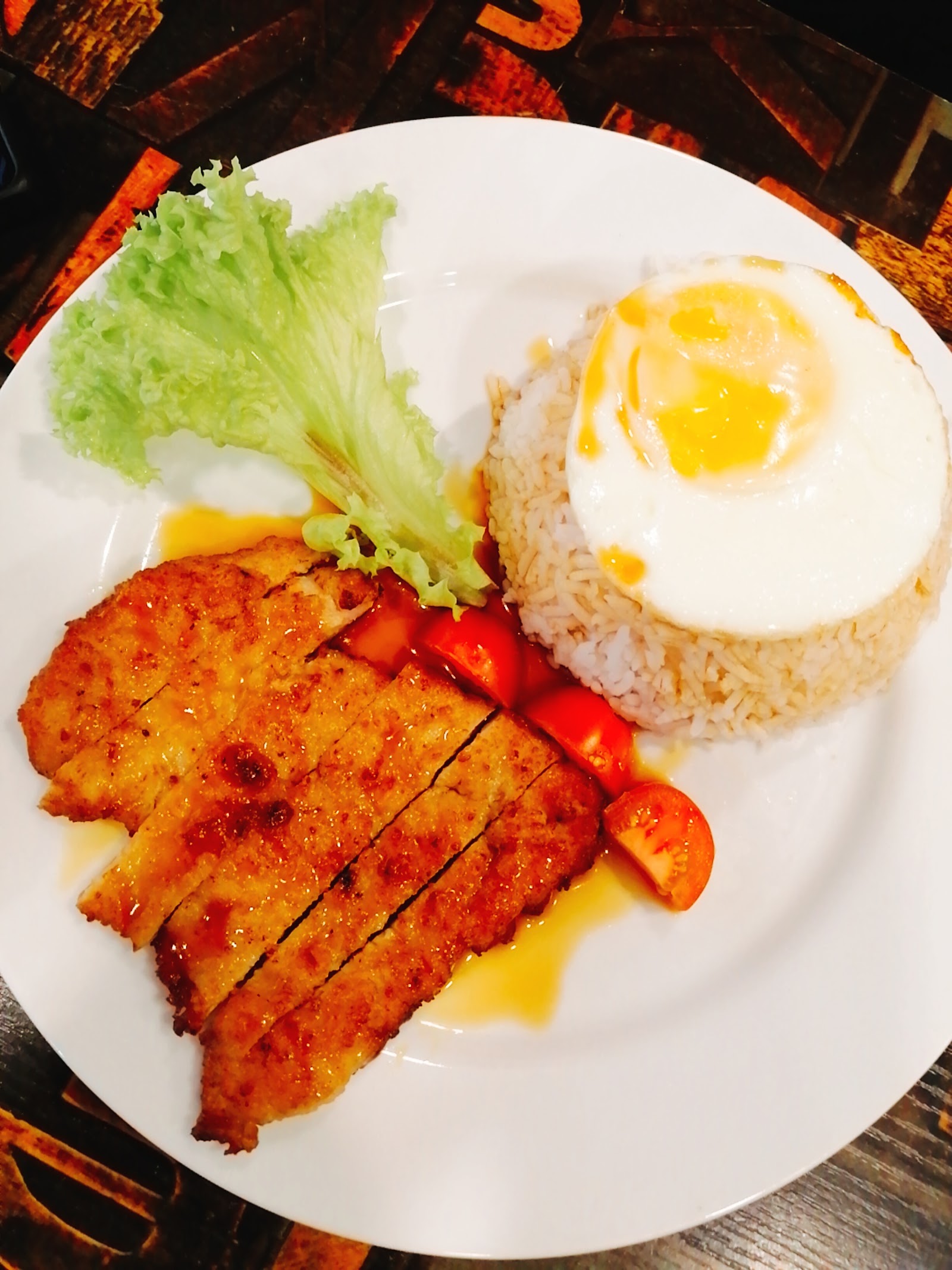 洋葱照烧煎鸡扒 Onion Teriyaki Grill Chicken Chop